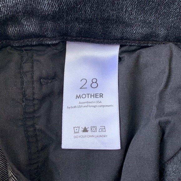 Mother Denim The Swooner Skimp‎ High Waist Jeans in Train Stops - Picture 3 of 8